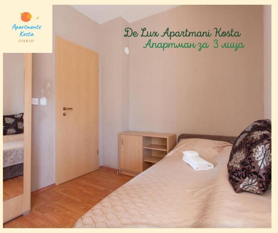 De Lux Apartments Kosta Center โอครีด ภายนอก รูปภาพ