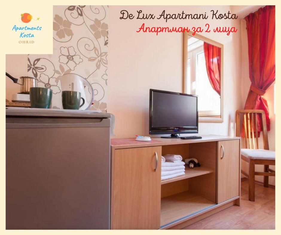 De Lux Apartments Kosta Center โอครีด ภายนอก รูปภาพ